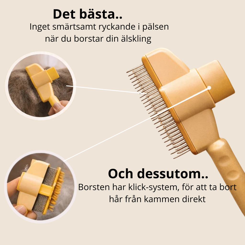 PurrfectBrush™ - Få ett hårfritt hem