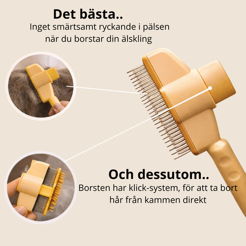 PurrfectBrush™ - Få ett hårfritt hem